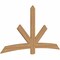 Ekena Millwork Alberta Smooth Timber Gable Bracket, Western Red Cedar, 84"W x 45"H x 1 1/2"D x 5 1/2"F, 13/12 Pitch GBW084X45X0206ALB00SWR - alternate 5